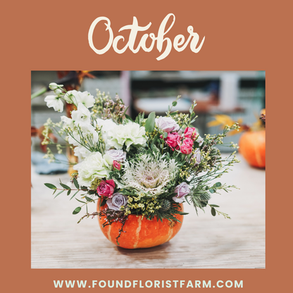 Flowers of Joy: Monthly Floral Delightful Surprise Personalized