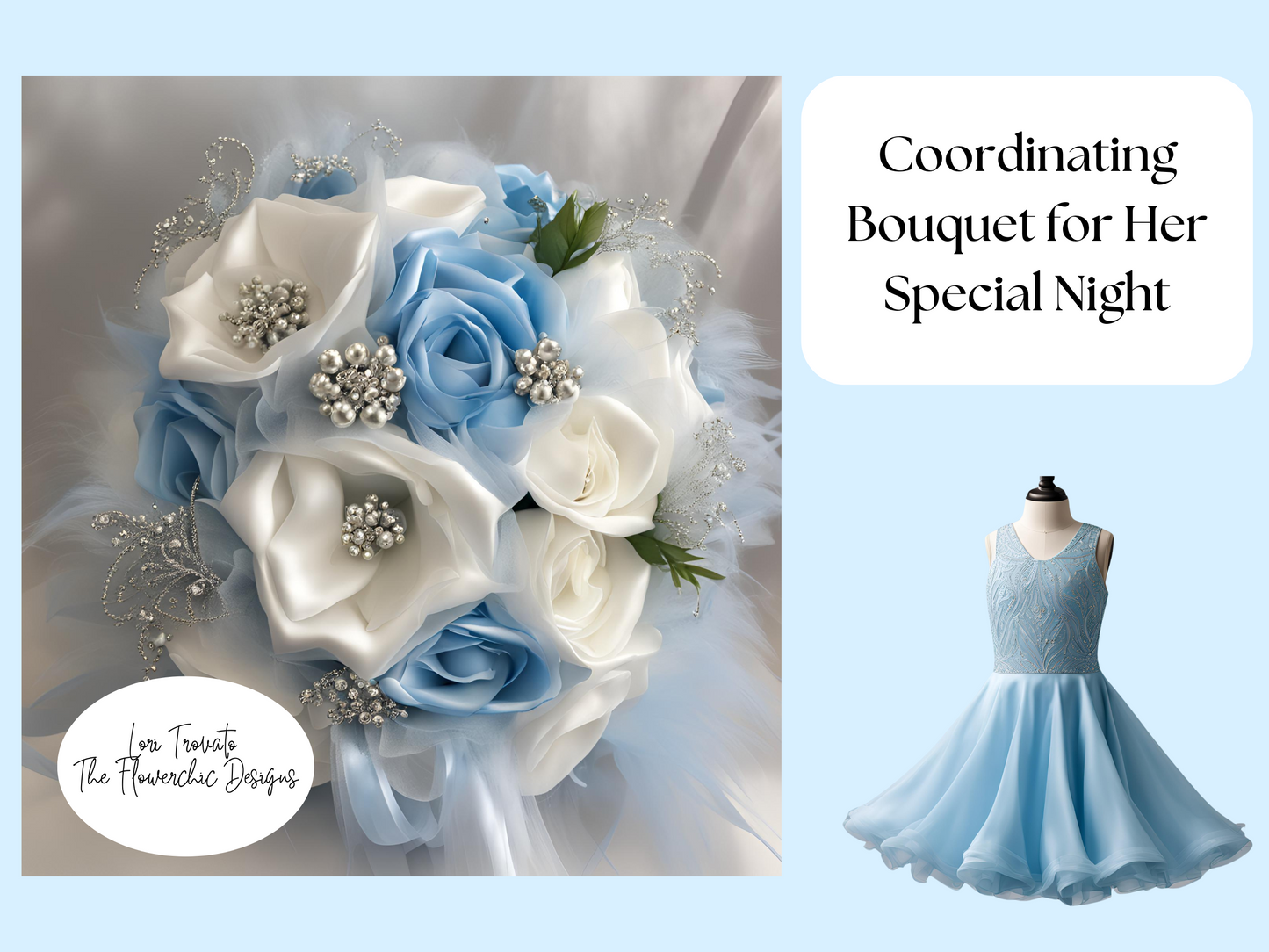 Custom Recital Flowers to Match Your Dress