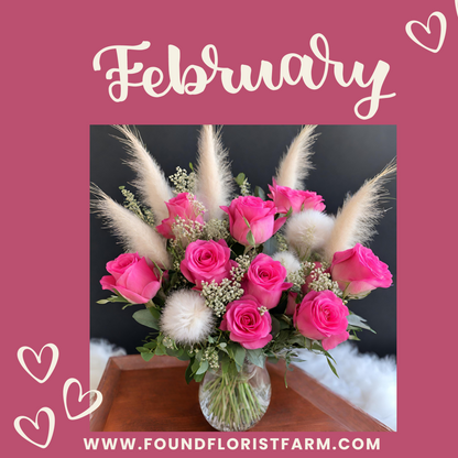 Flowers of Joy: Monthly Floral Delightful Surprise Personalized