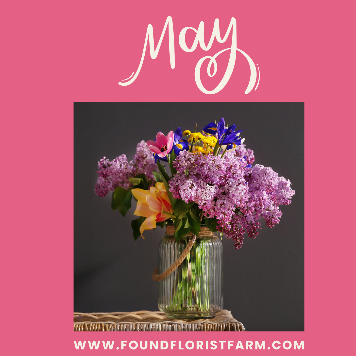 Flowers of Joy: Monthly Floral Delightful Surprise Personalized