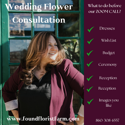 Wedding Flower Consultation 30 Minute