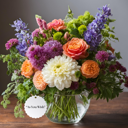 Flowers of Joy: Monthly Floral Delightful Surprise Personalized